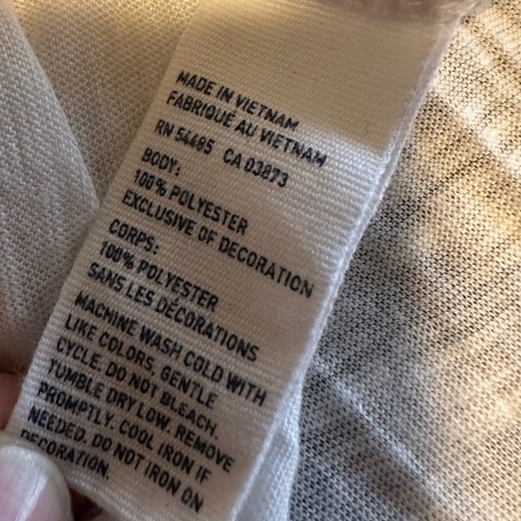 AEO White Lightweight Blouse XS - Picture 7 of 7